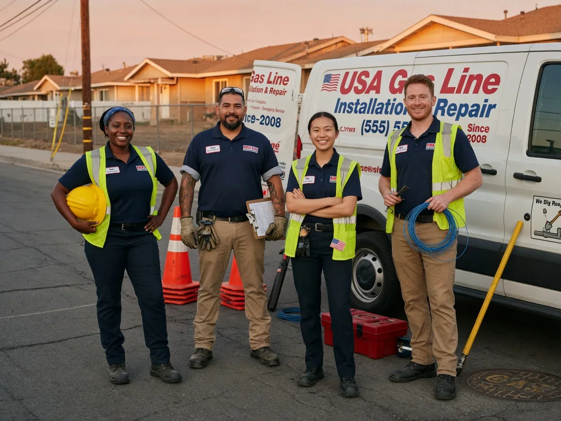 Gas Line Installation company in Blakeslee, PA
